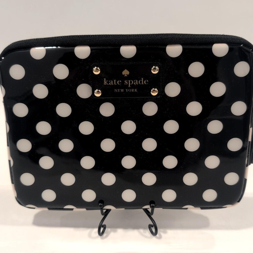 kate spade polka dot pouch